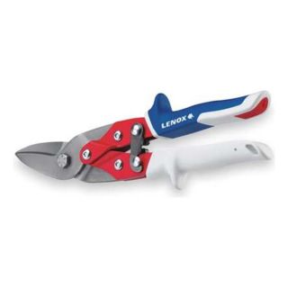 LENOX 22101 Aviation Snips, Left Cutting, Red