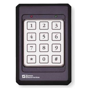 Essex SKE 34K Control Keypad, SS, Blk, 500 User