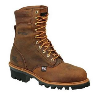 Inch Waterproof / Insulated Logger Safety Toe Style 804 3550 Shoes