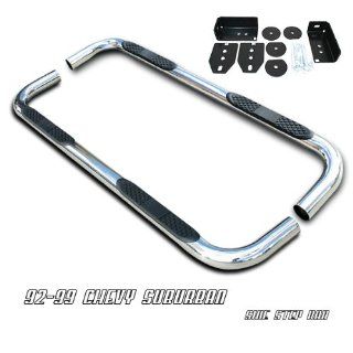Stainless Steel Nerf Side Step Bar   1992 1999 Chevy Suburban  