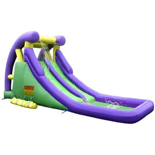 KidWise Double Slide Inflatable Water Slide
