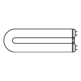 GE Lighting F35CW/U/3/WM U Shaped Fluorescent Lamp, T12, Cool, Pack of 12