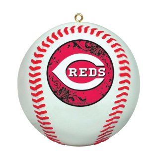 MLB Cincinnati Reds Mini Replica Baseball Ornament Sports
