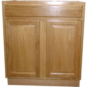 Sunco Inc B36LT 36"Oak 2DR Base Cabinet
