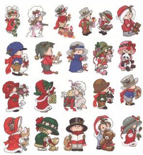 Morehead Undercover Kids Christmas Embroidery Designs on a