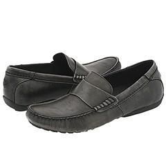 Steve Madden Riyo Grey Leather Loafers