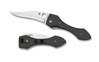 Spyderco C59CFP Shabaria Folding Blade Knife Sports