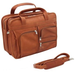 Vaquetta Handcrafted Lush 14 inch Top grain Leather Briefcase