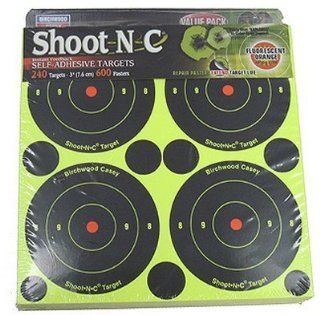 Birchwood Casey ShootNC 3 BE Tgt /240 Shooting Target