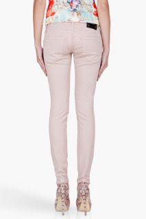 Pierre Balmain Super Skinny Blush Zip Jeans for women
