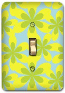 Flower Metal Light Switch Plate Cover Home Decor 242