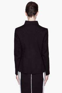 Denis Gagnon Black Jersey Neoprene Jacket for women
