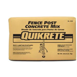 Quikrete Companies 100580 80LB Fence Post Mix