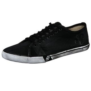 Lounge by Mark Nason Mens Meyers Black Canvas Sneakers