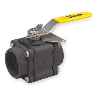 Sharpe Valves 3/8 FS8446MGSW Ball Valve, 3 PC, Carbon Steel, 3/8 In