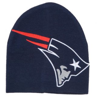 New England Patriots Big Logo Stocking Hat