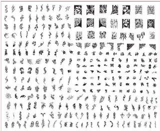 Art Mega Image Plate (D) with 245 Different Images By Cheeky. Beauty
