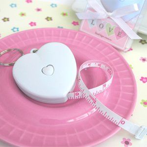 Measure Up Some Love Heart Tape Measure   Baby Shower