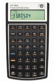 HP 10bII Financial Calculator Electronics
