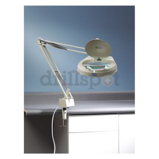 Aven 26503 SIV Lighted Magnifier, Base Mount, White, 45 In