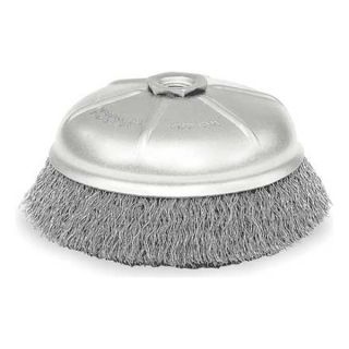 Weiler 14066 Crimped Cup Brush, 6 In