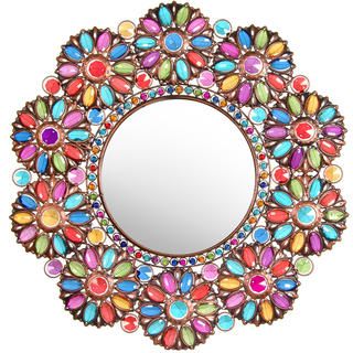 Flowers in Beads Mirror (China)