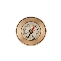 Portable Round Copper Compass Outdoor Navigation Tool