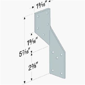 Simpson Strong Tie H2.5 G90 Hurricane Tie, Pack of 100