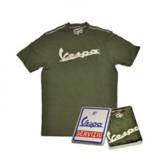 Vespa Herren T Shirt, grün, in Geschenkbox, XL Bekleidung