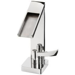 Geyser Square Chrome Bathroom Faucet with Pop up Drain