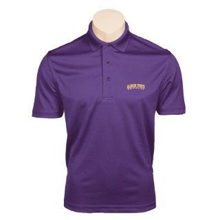 Alcorn State Purple Dry Mesh Polo, X Large, Arched Alcorn