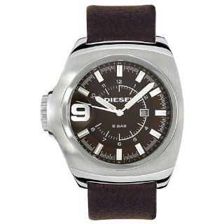 Diesel Mens DZ1234 Brown Leather Watch Watches