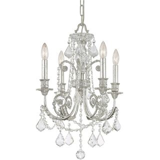 Silver Chandeliers and Pendants Hanging and Flush