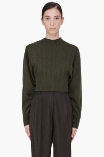 Hakaan Cropped Angora Blend Felissi Sweater for women
