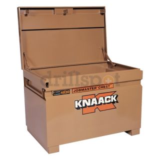 Knaack 4830 Jobsite Chest, 48 x 30 x 29 In, Steel, Tan