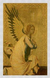 Bild mit Rahmen Simone Martini, Engel der Verkündigung, 43 x 70