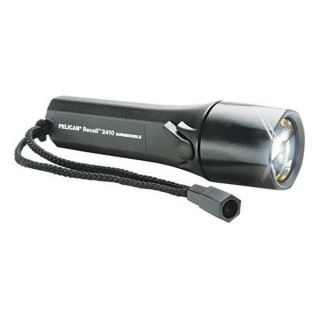 Pelican 2410 015 110 G Safety Approved Flashlight, Black, AA