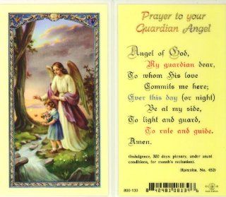 Angel   Girl Holy Card (800 139)   10 pack (E24 357)