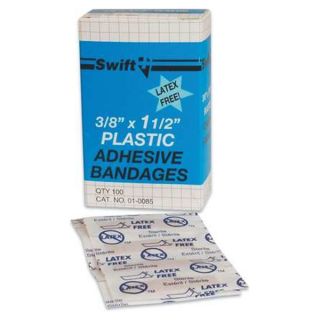 Swift 010085 Bandages, 3/8 x 1 1/2 In, PK 100