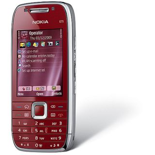 Nokia E75 Ruby Red Unlocked Smartphone