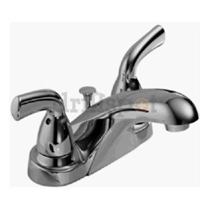 Delta Faucet P99628 2 Handle Chrome Lavatory Faucet
