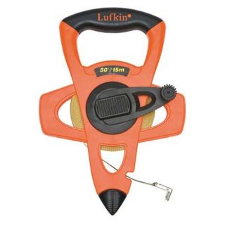 Lufkin FM015CME Fiberglass Tape, 15m/50 Ft, English/Metric