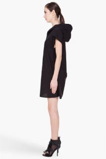 Y 3 Black Poplin Dress for women