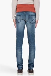 Neil Barrett Super Skinny Blue Jeans for men