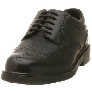  Nunn Bush Mens Adams Wingtip Oxford,Black Smooth,8 W Shoes