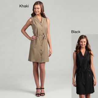 Calvin Klein Womens Sleeveless String Waist Dress