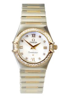 Omega Constellation Womens Diamond Watch