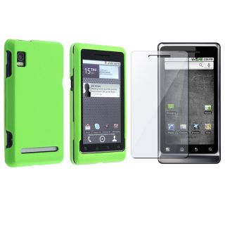 Neon Green Case/ Screen Protector for Motorola Droid A955