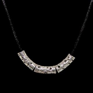 Tibetan Silver Tube Necklace (China) Today $20.69 4.4 (9 reviews)
