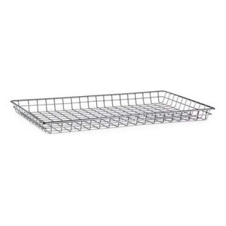 Marlin 130 12 Wire Tray, 18 Lx26 Wx2 In H, Steel, Chrome